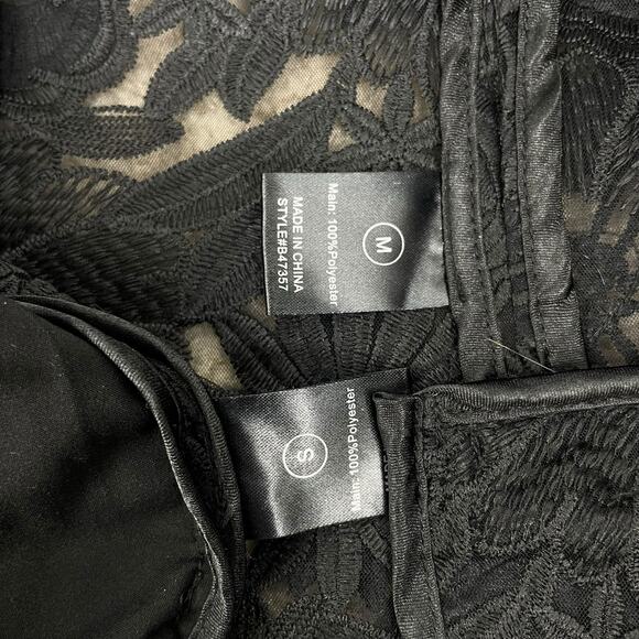 Fashion Nova Luxe Denise Embroider Blazer Pants 2 Pieces Suit Set Size S/M - Picture 12 of 12